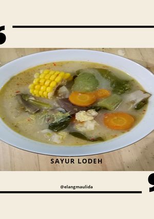 Foto resep Sayur Lodeh Praktis dan Enak