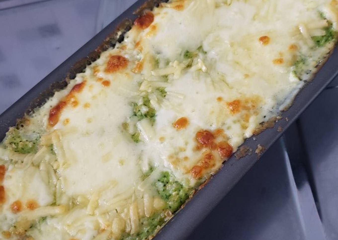 Soufflé de calabaza y brócoli