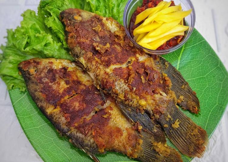 Resep Ikan Bakar Kuning Sambel Mangga Anti Gagal