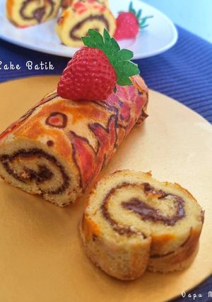 Foto resep 176. Roll Cake Batik