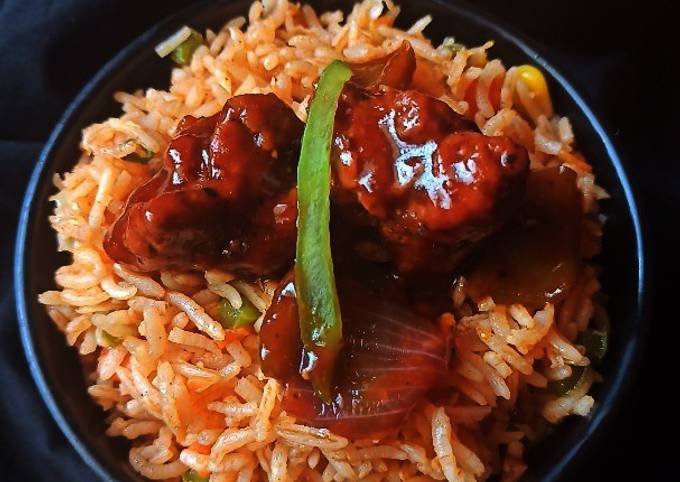CHILLI CHICKEN and VEG FRIED RICE Recipe by sushcookss - Cookpad