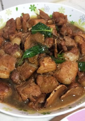 醬炒三層肉 的食譜成品照片