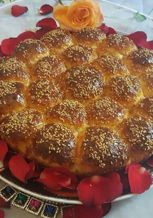 صورة لوصفة بريوش خلية النحل على طريقتي