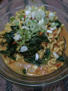 Foto resep Mie kuah santan