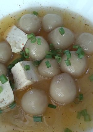 Foto resep Bakso aci simple