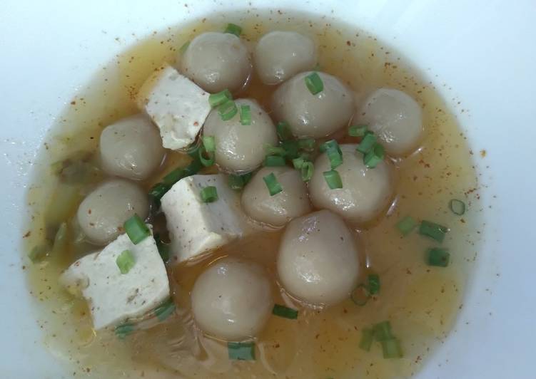 Bakso aci simple