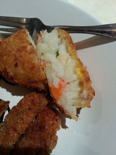 起司蔬菜可樂餅 的食譜成品照片