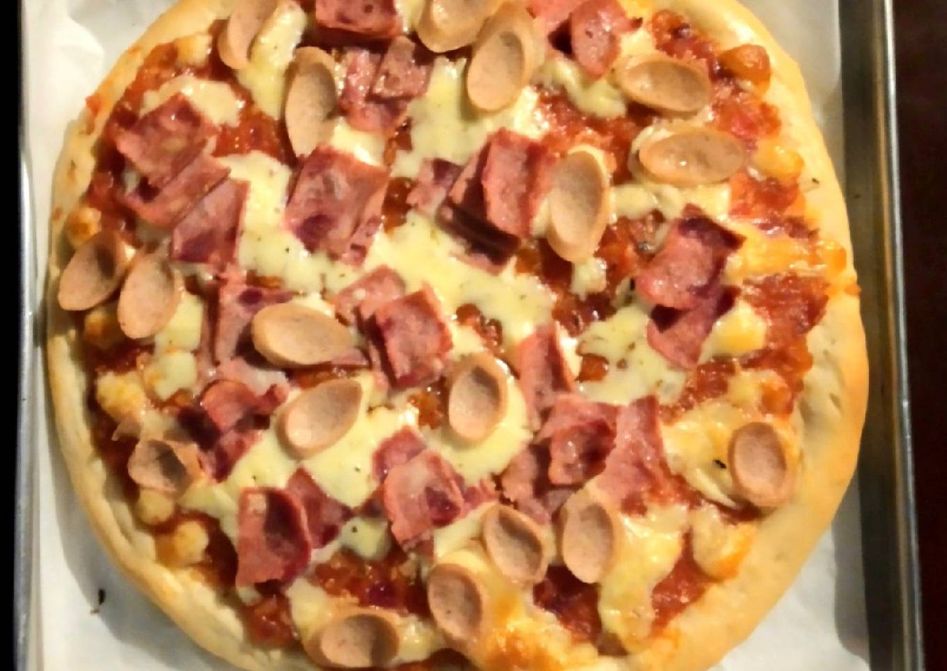 Bagaimana Membuat Homemade Pizza Mozzarella, Enak Banget