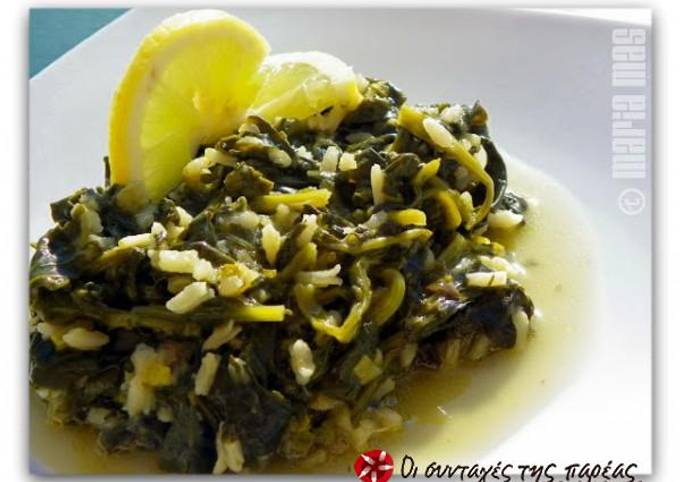 Recipe of Ultimate Lemony spanakorizo