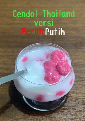 Foto resep Cendol Thailand Versi Merah Putih