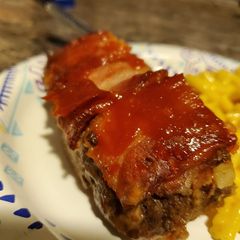 A picture of Bacon BBQ Meatloaf.