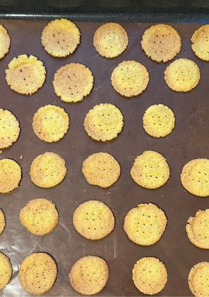 Una foto de Crackers gluten free fáciles