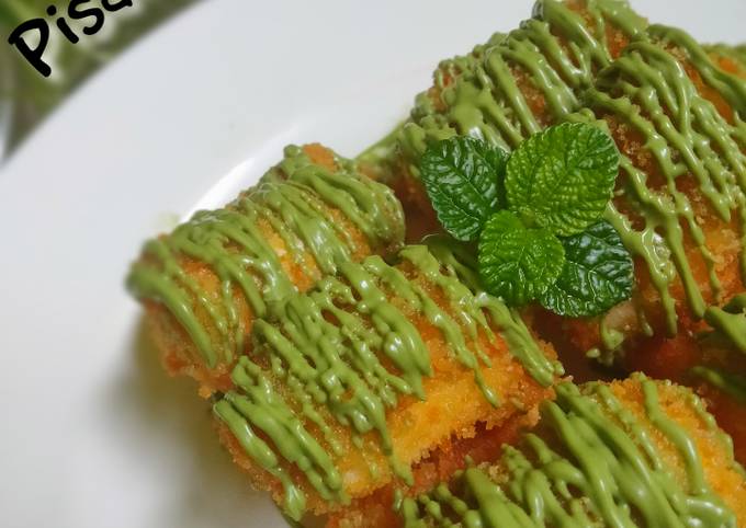 Ini dia! Resep gampang buat Pisang Crispy Greentea dijamin menggugah selera