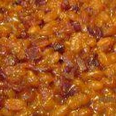 Aldine Hotel Baked Beans A picture of Aldine Hotel Baked Beans.