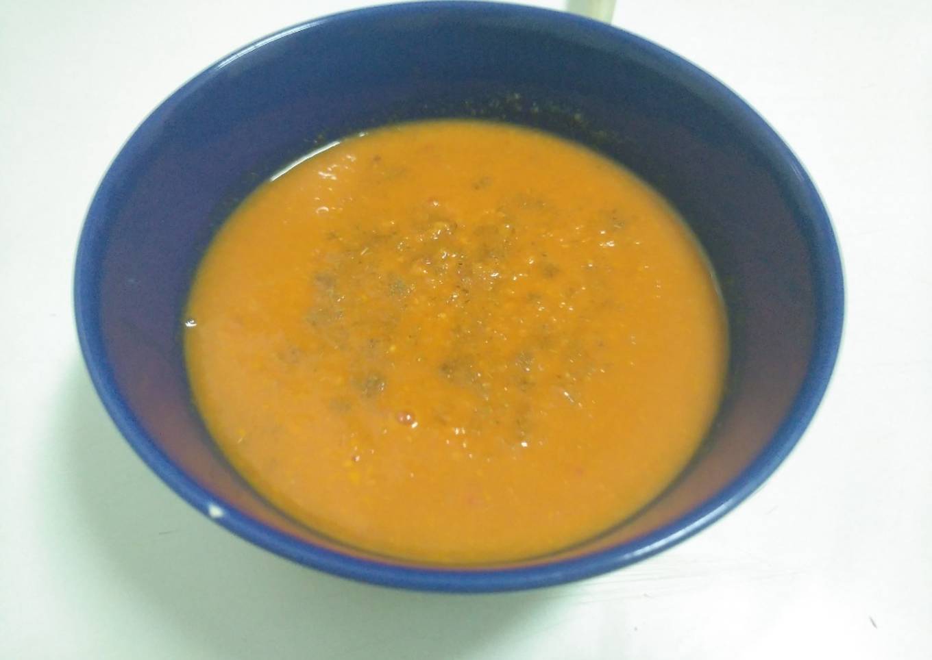 Salmorejo de zanahoria