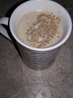 صورة لوصفة كابتشينو بالحليب