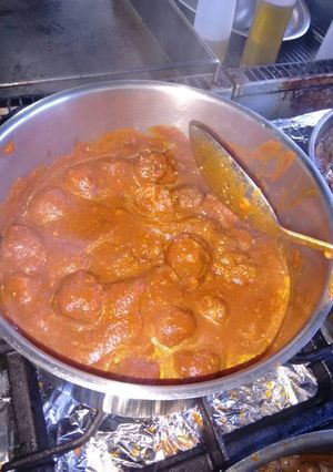 Una foto de Albóndigas en salsa de tomate
