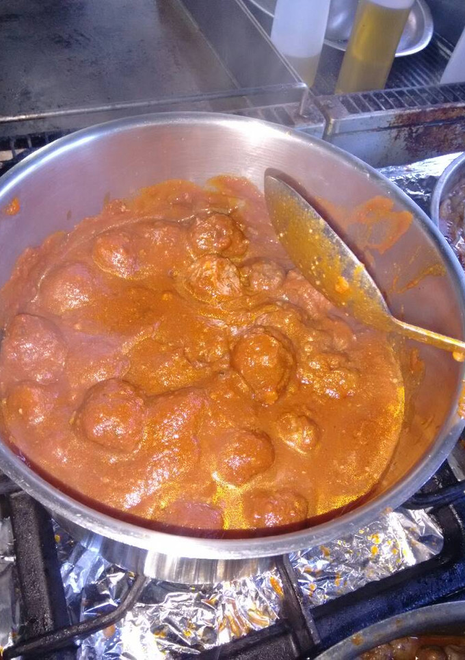 Una foto de Albóndigas en salsa de tomate
