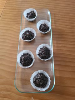 Una foto de Trufas de chocolate