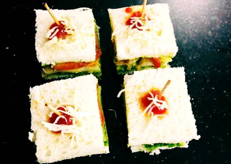 Steps to Make Any-night-of-the-week Veg cheese sandwich
