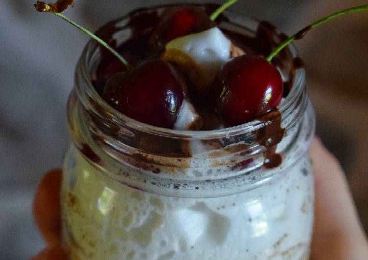 Overnight oatmeal foresta nera