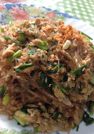 รูปของ ผัดวุ้นเส้นใส่ไข่