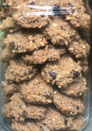 Foto resep 97. Cookies havermut #bakingdiary