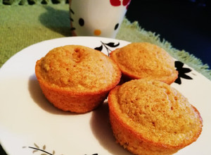 Una foto de Quequito de zanahoria y naranja con harina de avena
