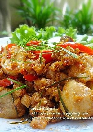 รูปของ หมูสับคั่วต้มยำ