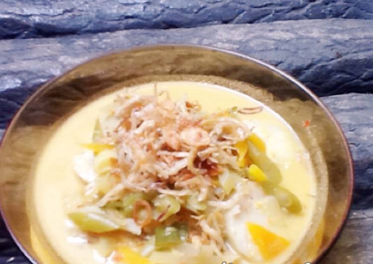 Langkah Mudah untuk meracik Lontong sayur, Enak Banget