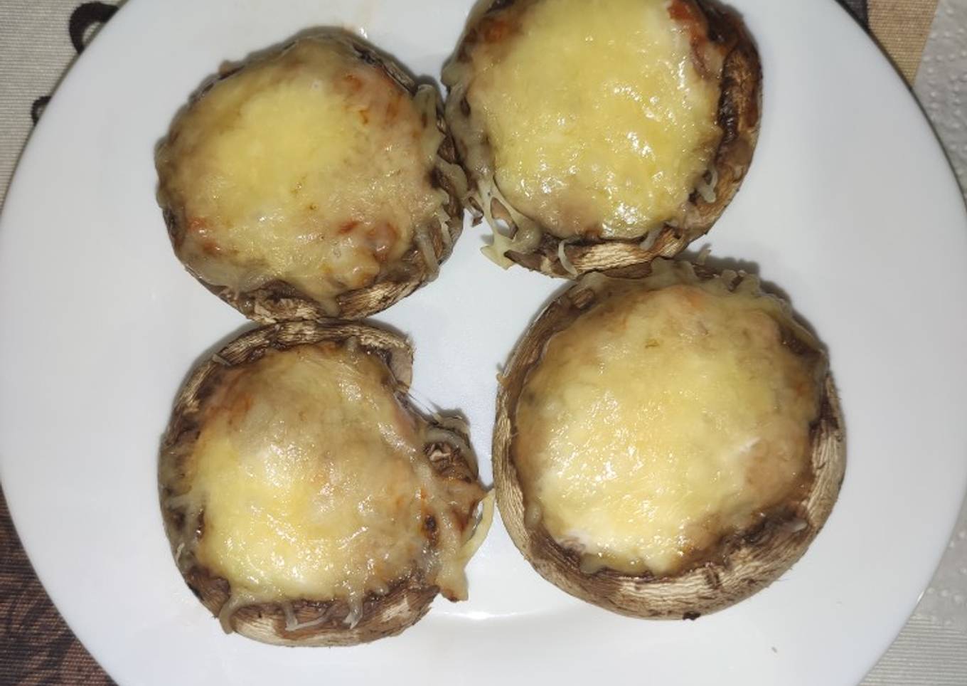Champiñones rellenos