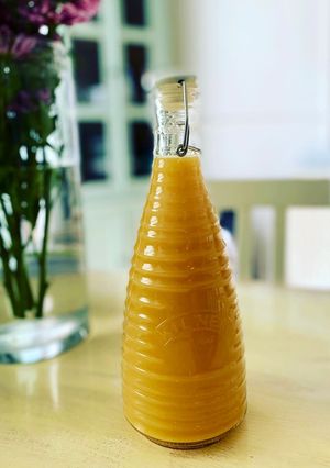 Gyömbér -narancs koktél recept fotója