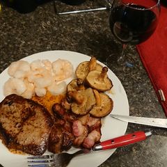 A picture of Shiitake Surf 'n' Turf.
