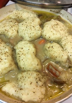 A picture of I have been hungry for Chicken and dumplingsI very rarely follow a recipe.