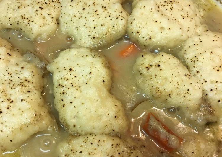 Step-by-Step Guide to Make Award-winning I have been hungry for Chicken and dumplings  I very rarely follow a recipe