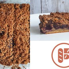 A picture of Blueberry Crumble by Inbar Zuckerberg.