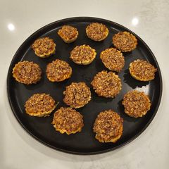 A picture of Pecan Tassies (in Phyllo cups).