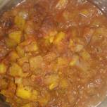 Potato and yam curry