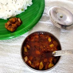 Instant Mango Pickle A picture of Instant Mango Pickle.