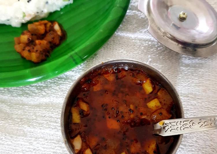 How to Make Favorite Instant Mango Pickle