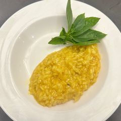 A picture of Perfect Saffron Risotto - Not Complicated Just Creamy Gold Magic. Enjoy :P.