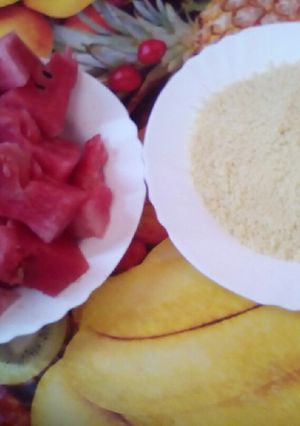 صورة لوصفة طعام بالدلاع