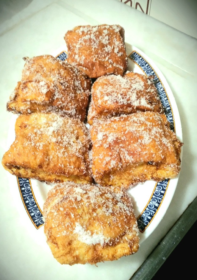 Una foto de Torrijas cremosas