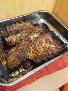 Una foto de Costillar de cerdo especiado al horno