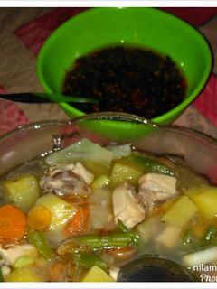 Foto resep Sop Ayam Sambal Kecap