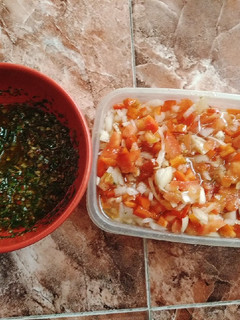 Una foto de Chimichurri y salsa criolla ♥️