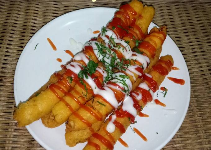 Anti Ribet, Memasak Cheese Long Potato Fries Kekinian