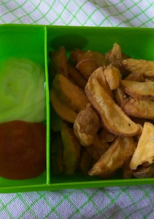 Foto resep Potato wedges simpel
