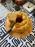 Bolo de banan com aveia fácil e saudável