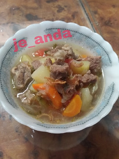 Foto resep Sop Daging Simple